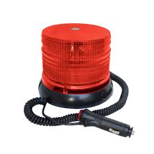 BALIZA GIRATORIA VKB-220 ROJA GRANDE 220V 25.6x18.4MM)VASTO
