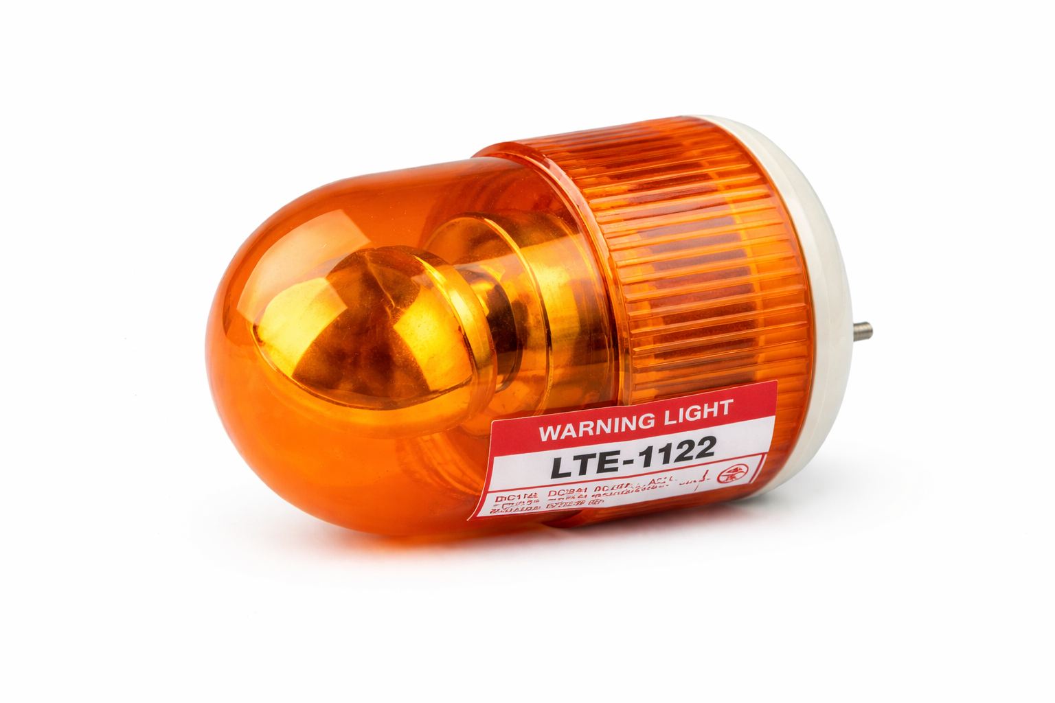 BALIZA GIRATORIA LTE-1122 AMARILLLA OVALADA 24VDC CAMSCO