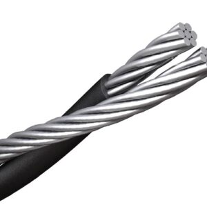 CABLE DUPLEX ALUMINIO AL/PE CAA 6AWG(16MM) CORDEIRO
