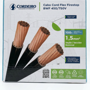 CABLE FLEX. No. 1.5MM # 14AWG 750V BLANCO CORDEIRO