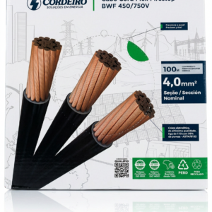 CABLE FLEX. No. 4.0MM # 10AWG 750V VERDE CORDEIRO