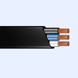 CABLE TETRAP. ENGOMADO PLANO 4X6.0MM 1KV INDUSCABO