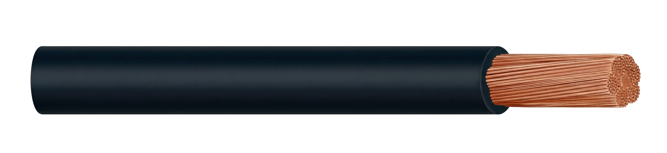 CABLE SEMIFLEX. 16MM 7HILO # 6AWG 750V NEGRO INDUSCABO