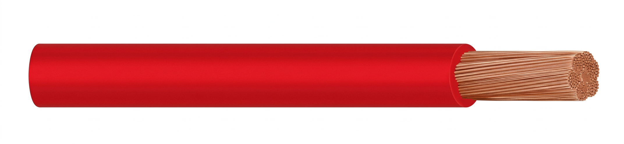 CABLE SEMIFLEX. 16MM 7HILO # 6AWG 750V ROJO CORDEIRO