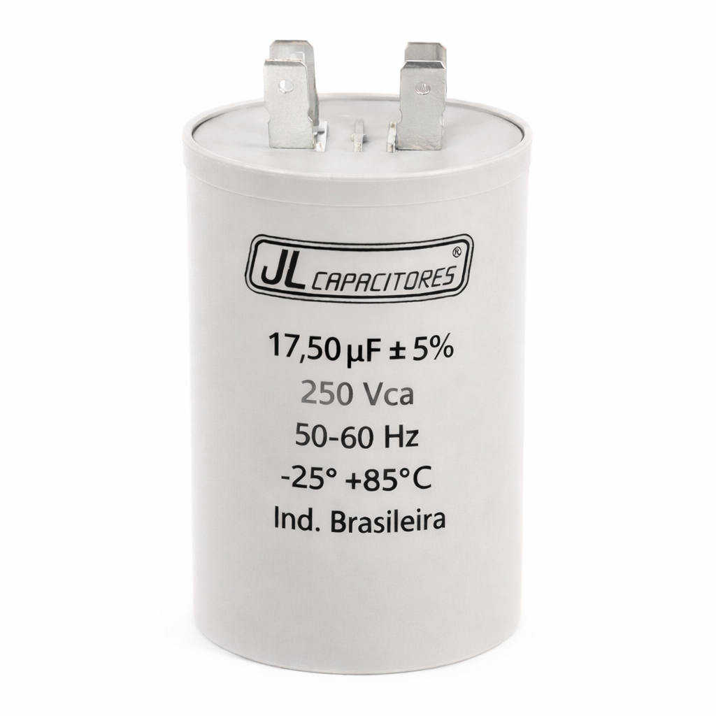 CAPACITOR TRAB. CONTINUO 17.50MF 250V JL BRASIL