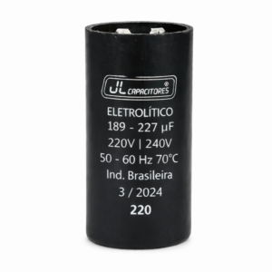 CAPACITOR ARRANQUE 189-227MF 220V/240V 50/60HZ JL