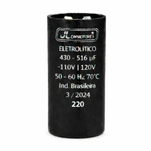 CAPACITOR ARRANQUE 430-516MF 110V/120V 50/60HZ JL