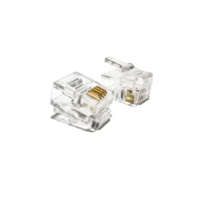 CONECTOR MACHO P/TELF RJ-11