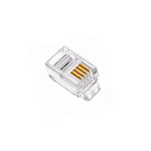 CONECTOR MACHO P/TELF RJ-9