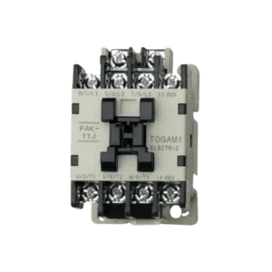 CONTACTOR PAK-11J BOB.380V(3.7KW/220V-4.5KW/380V)13.5A/AC3 TOGAMI JAPONES