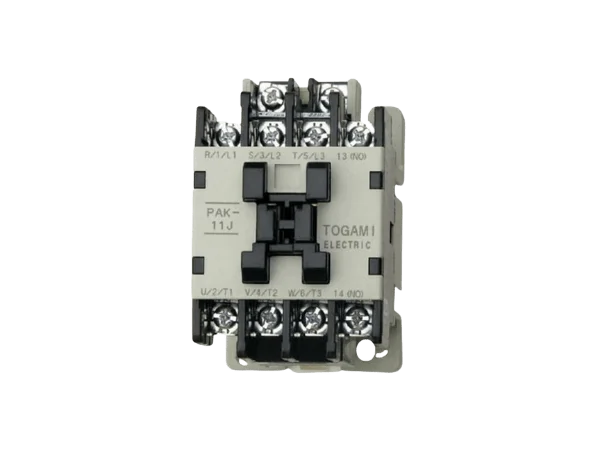 CONTACTOR PAK-11J BOB.380V(3.7KW/220V-4.5KW/380V)13.5A/AC3 TOGAMI JAPONES