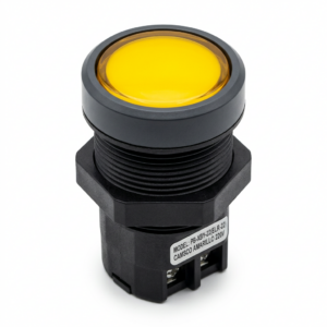 FOCO DE SEÑAL PB-XBY-22(ELR-22)AMARILLO 220V CAMSCO