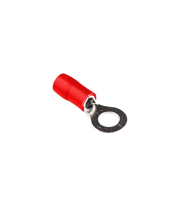 TERMINAL OJAL ROJO(0.5-1MM)VR1,25-4 M4 # 8 VASTO